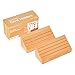 Standard Size Solid Beech Playing Card Holder/Holder-2 Piece Set-Card Storage