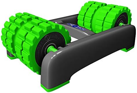 BackBaller Foam Roller (Ridged) - Muscle Roller for Deep Pain Relief. Ideal For Runner Cyclist Footballer Athlete