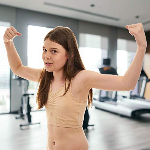 Beginners Crop Top Cotton/Lycra Training Bra for Teen Girls or Young Women2