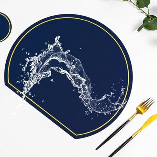Sets de table étanches lavables et antidérapants pour cuisine