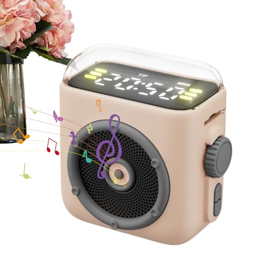 Haut-parleur compact à clip arrière pour éliminer l'encombrement en voyage