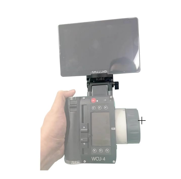 Eonvic Monitor Bracket Mount for ARRI WCU-4 with 1/4-20 Screw, 180 Degree Adjustable Viewing Angles,Durable & Lightweight (Red) - Image 4
