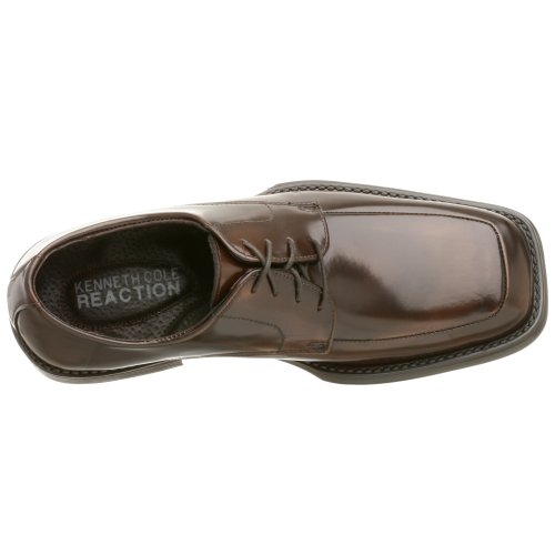 Kenneth Cole Men's Sim-Plicity Oxford, Brown, 8 #TOP4