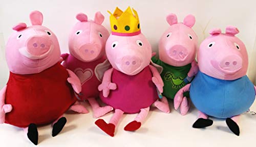 Peppa Pig doudou géant 60cm apaise la peur du noir et rassure l'enfant