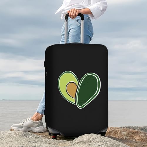 Avocado Travel Luggage Cover Suitcase Protector Fits 18-21 Inch Case(Black,S) 5