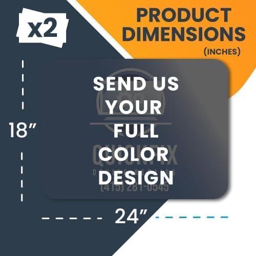 Magnet Me Up Customizable and Personalized Automotive Magnet Decals – UV Printed Durable Vinyl (18x24 Inches) – Full-Color Magnetic Signs for Cars, Trucks, and Vehicles - Thumbnail 3