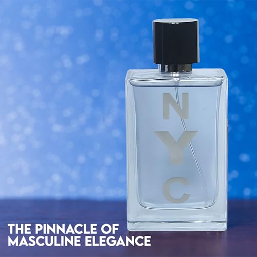 Image of AFLUXE 2PCS Valentine Milano /717 NYC Eau De Toilette for Men-Fresh,Romantic Scent Perfume for Men 3.4 Fl Oz Each Mens Cologne For All Skin Daily Used