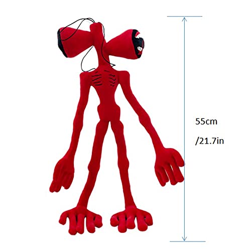 RkBaoye Siren Head Brinquedos de pelúcia Boneca de monstro Brinquedos de pelúcia macios de animais c