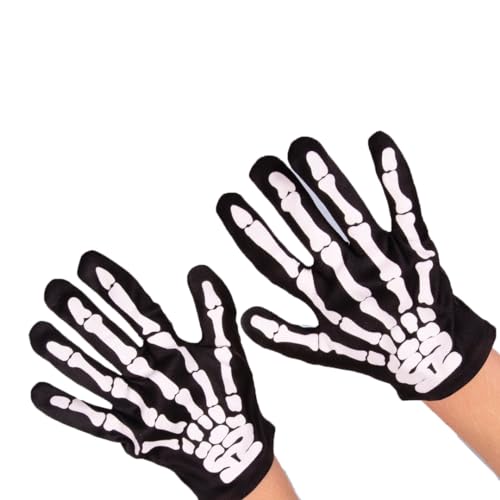 Repostería Y Gourmet, Toy Guantes de esqueleto de canguro, guantes de esqueleto para hombre, guantes de segador, guantes de hueso, disfraces de Halloween aterradores, guantes de...