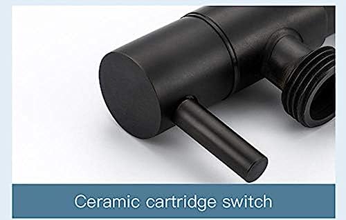 Douchette bidet noire murale pour hygiène intime et WC - 2