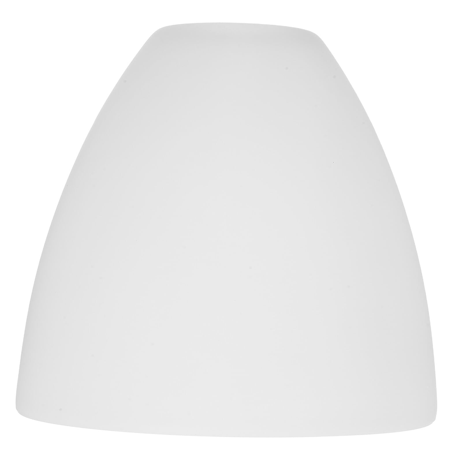 Ciieeo E27 Glass Lamp Shade for Ceiling Light Replacement Lamp Cover White Frosted Design Gentle Light for Study or Hotel
