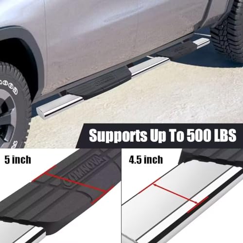 Estribos laterales acero inoxidable para Ford Bronco miniatura 4