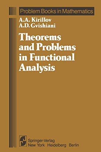Theorems and Problems in Functional Analysis (Problem Books in Mathematics) view 2