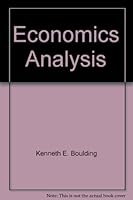 Economics Analysis B000NXI5VU Book Cover