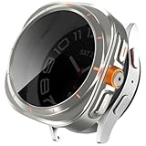 [PRATIQUE À MONTER] Miimall Coque-pellicule intégrée pour samsung Watch 6 44MM doté du mécanisme de fixation par encliquetage est simple à installer et à démonter. C'est un cadeau idéal pour les fêtes de Noël et du Nouvel An à offrir à votre famille et vos amis