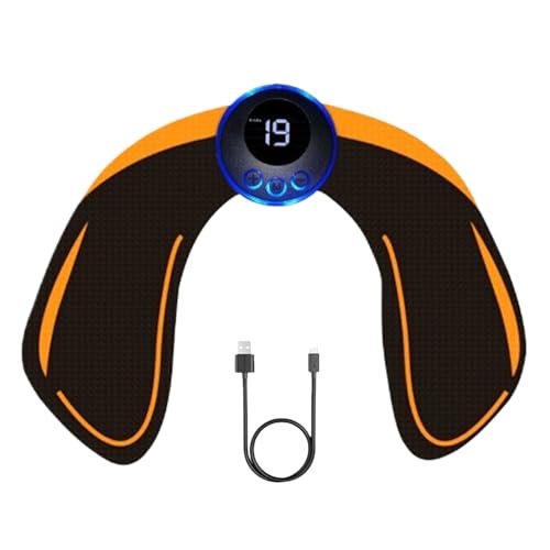 Générique Formateur Fessier, Appareil d'exercice Fessier Intelligent avec 19 Modes, Electrostimulateurs Musculaire Fessiers pour Fitness, Salle de Sport,...
