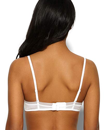 Image of Gossard Glossies Sheer Underwire Bra - Barely-There Moulded Plunge, Invisible Under Clothing