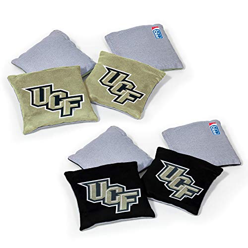 Image of NCAA College Dual Sided Bean Bags by Wild Sports, 8 Count, Premium Toss Bags for Cornhole Set - Great for Tailgates, Outdoors, Backyard