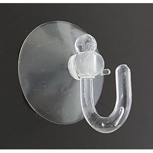 Zuignap met haken, 40 stuks, houder voor lichtsnoer, lichtnet enz. – lichtkettinghouder zuignap
