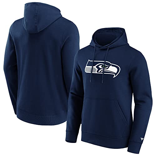 Sudadera Seattle Seahawks Mid Essentials con capucha de algodón suave 2