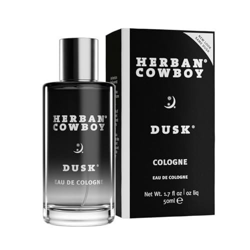 Herban Cowboy Dusk Cologne – Woody Sandalwood & Cedar, Gift for Men