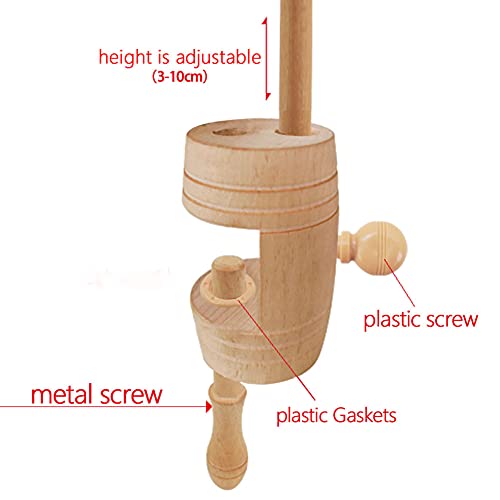 Embroidery Hoop Stand,Embroidery Stand,Wooden Rotatable Adjustable Embroidery Frame Stand Set,Cross Stitch Hoop Stand Embroidery Hoop Clip Holder,For Arts Crafts Sewing Needlework(Wood) #TOP4