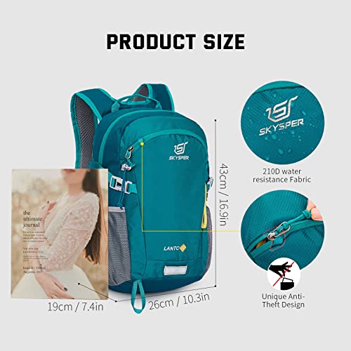 SKYSPER Small Hiking Backpack, 20L/30L Lightweight Travel Backpacks Hiking Daypack Rucksack Women Men for Trekking Backpacking Outdoor Sports