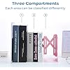 Amazon.com: M&G Adjustable Bookends Book Ends for Shelves, Metal ...