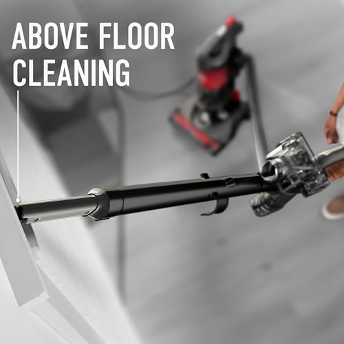 Hoover Rewind Pet Upright Bagless Vacuum Cleaner for Carpet and Hard Floors, Automatic Cord Rewind, Above Floor Cleaning Corded Vacuum Cleaners for Home Use, Gray by Hoover - Used condition - Image 4
