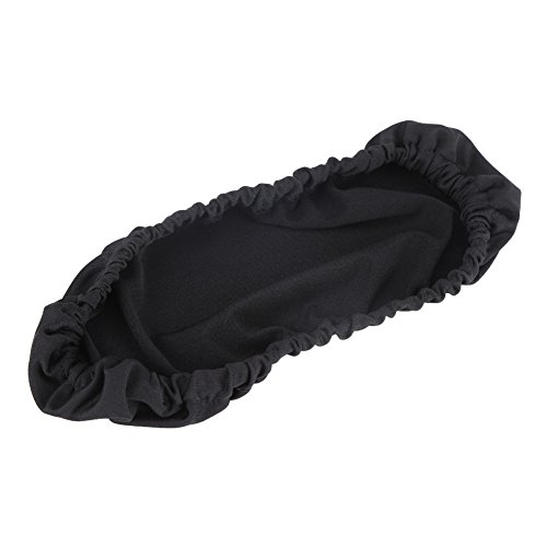 Garosa Housse d'Accoudoir Amovible et Lavable pour Chaise de Bureau et Fauteuil de Gamer Lot de 2 Noir Protection et Confort Ergonomique