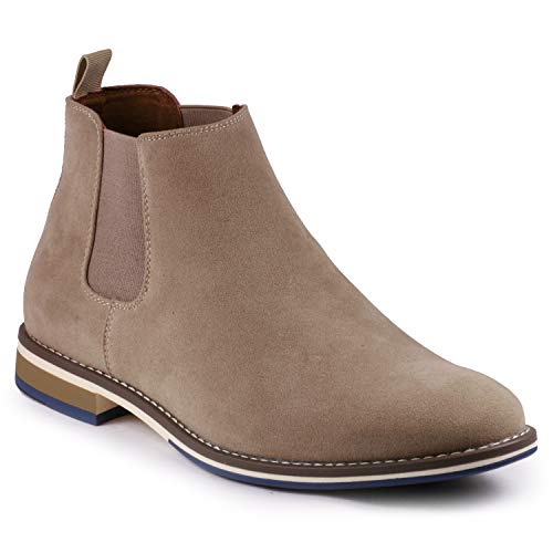 Image of Metrocharm MC130 Men's Formal Dress Casual Ankle Chelsea Boot
