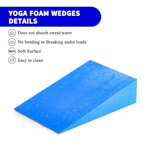 image for Annisport Yoga Foam Slant Board Calf Stretching Squat Wedge Block Phys