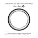 Oura Ring 4 - Stealth - Größe 10 - Smart Ring | Messen Sie zuerst mit Oura Ring 4 Sizing Kit | Sleep Tracking Wearable - Herzfrequenz - Fitness Tracker - Bis zu 8 Tage Batterielaufzeit