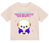 Matériau de haute qualité : nos t-shirts pour bébé sont fabriqués en tissu interlock doux et extensible de 200 g/m². Le matériau utilisé 100 % coton (bio ou en conversion) assure une respirabilité et une sensation de douceur sur la peau sensible de votre bébé. Exception : la couleur gris chiné est composée de 85 % de coton et 15 % de polyester.