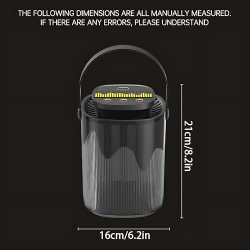 Humidificateurs 4 modes à grande capacité 3L et triple buse - 8