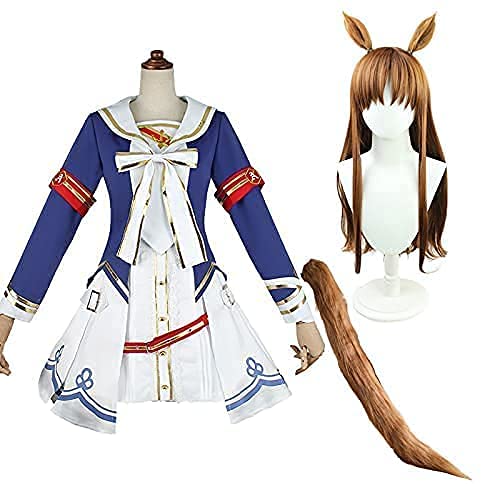ウマ娘　グラスワンダー　コスプレ衣装のみ　XL 五次元 ウマ娘 グラスワンダー 勝負服 コスプレ 衣装