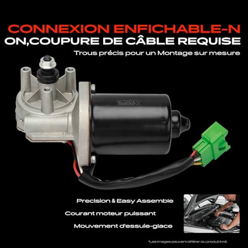 Moteur électrique d'essuie-glace avant de remplacement référence PRC7096