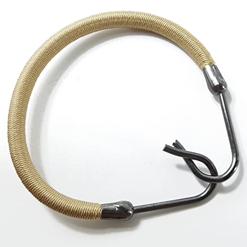 Nsbell 40Pcs Ponytails Hooks Elastic Band Hair Clips Rubber Bands Holder Hair Styling For Women Girls (Black And Apricot) #TOP3