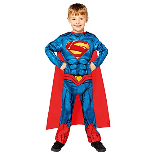Amscan Disfraz infantil sostenible de Superman Edad 10 12 años