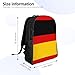 POEZJZW German Flag Pattern Laptop Backpack For Fashion Backpacks Nurse Stylish Travel Bags Casual Daypacks