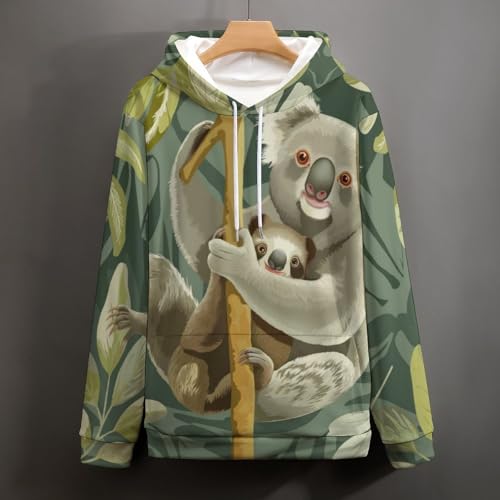 Sweat à capuche koala mignon idéal pour vos moments de détente à la maison - 5