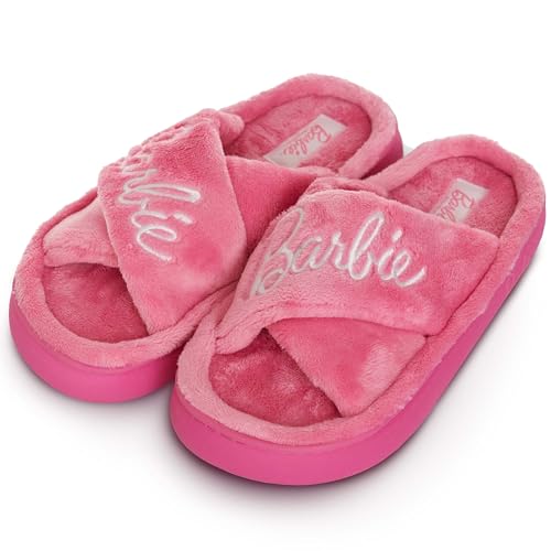 Barbie Extra Cozy Fuzzy House Slippers Slip-On Women's slipper