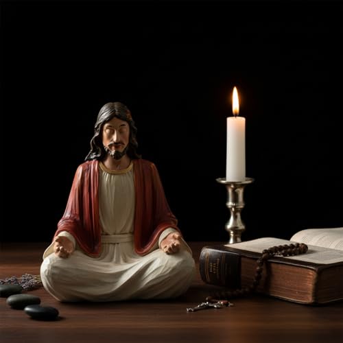 Estatua de Jesús Cristo 6 pulgadas decoración de altar miniatura 6