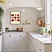 Red Heirloom Tomato Wall Art Trendy Fun Kitchen Canvas Poster Vintage Food Vegetable Prints Modern Minimalist Wall Decor for Dining Room 12x16 inch Unframed