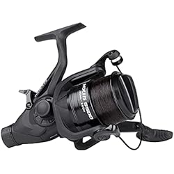 Carrete Pesca Mitchell Mitchell Mx1 Fs 5500 Pre-spooled, Ruedas Giratorias Unisex Adulto, Negro, Pre-Spooled
