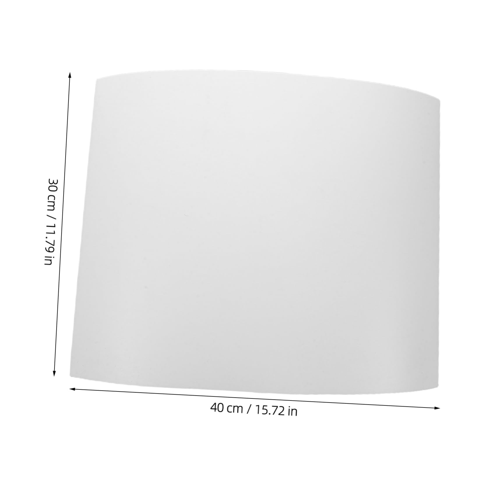 OUNONA Ceiling Lampshade Diffuser Light Diffuser Panel Led Light Shade Cover Shape Tool Acrylic Plate