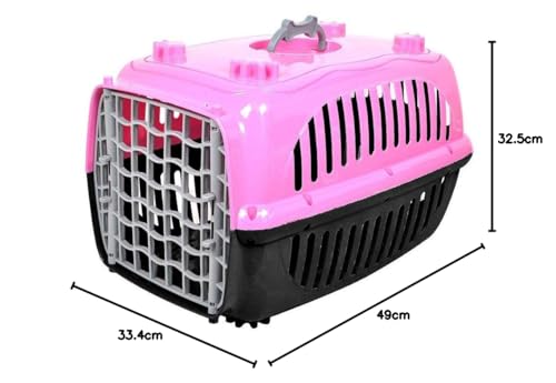Burdog Caixa Transporte N.1-Rosa Para Cães