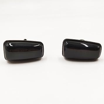 BAKUGO 2Pcs Dynamic Led Side Marker Turn Signal Light for Peugeot 306 106 406 806 Expert Partner for Citroen Berlingo Jumpy Saxo Xantia XM-Smoke