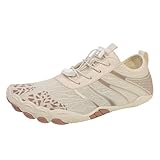 Zapatillas Mujer Guess - Zapatos De Agua De Cinco Dedos para Todas Las Estaciones para Parejas Zapatos De Natación para Hombres Y Mujeres Zapatos De Yoga Multifuncionales (Beige 45)