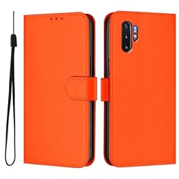 Wallet Phone Case for Samsung Galaxy Note 10 Plus Cover with Credit Card Holder Flip Book PU Leather Phone Cover for Galaxy Note 10 Plus with Strap Kickstand Shockproof Case (4)